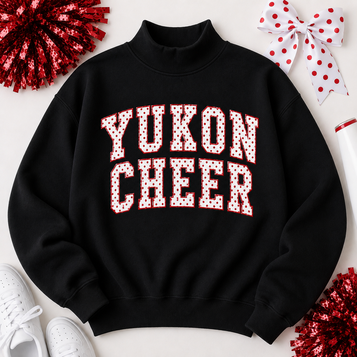 YUKON CHEER MOCKNECK ADULT
