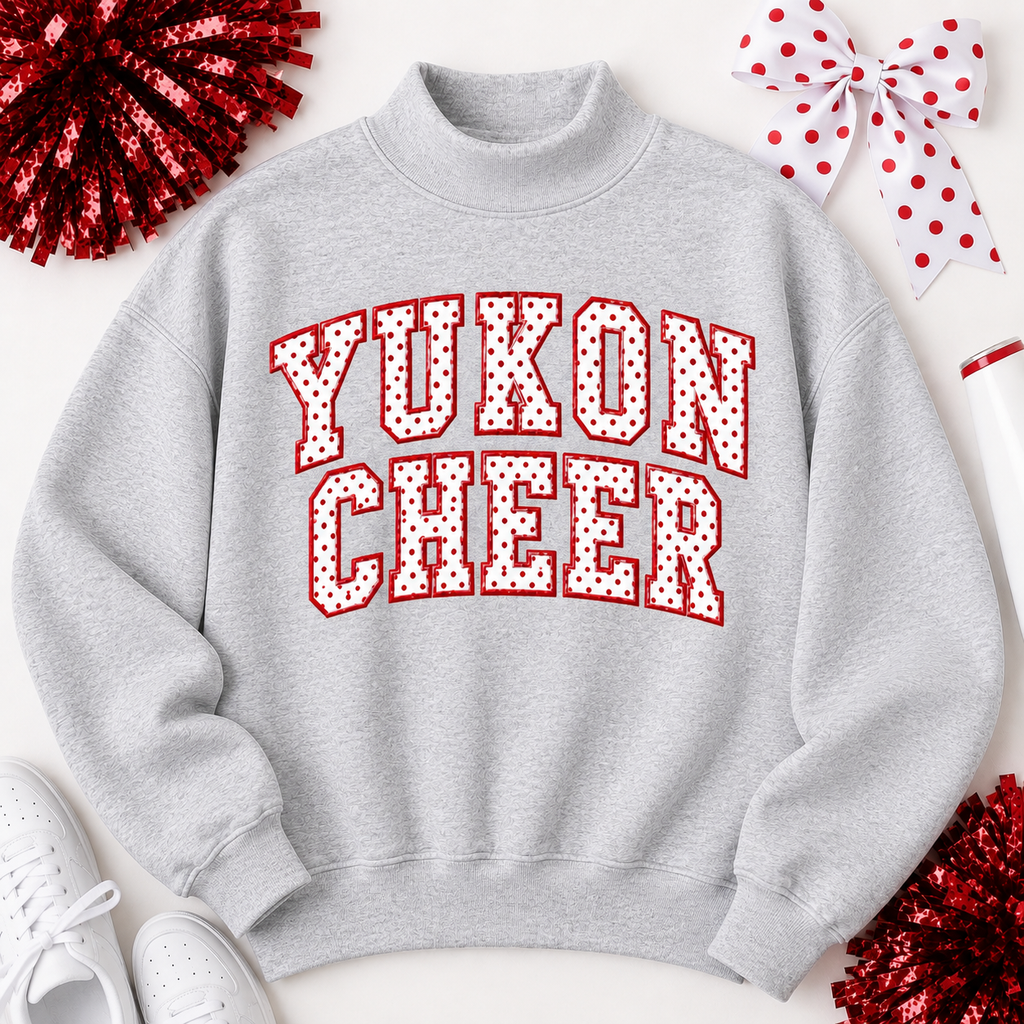 YUKON CHEER MOCKNECK ADULT