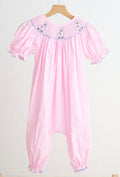 Pink Alpaca Hand Smock