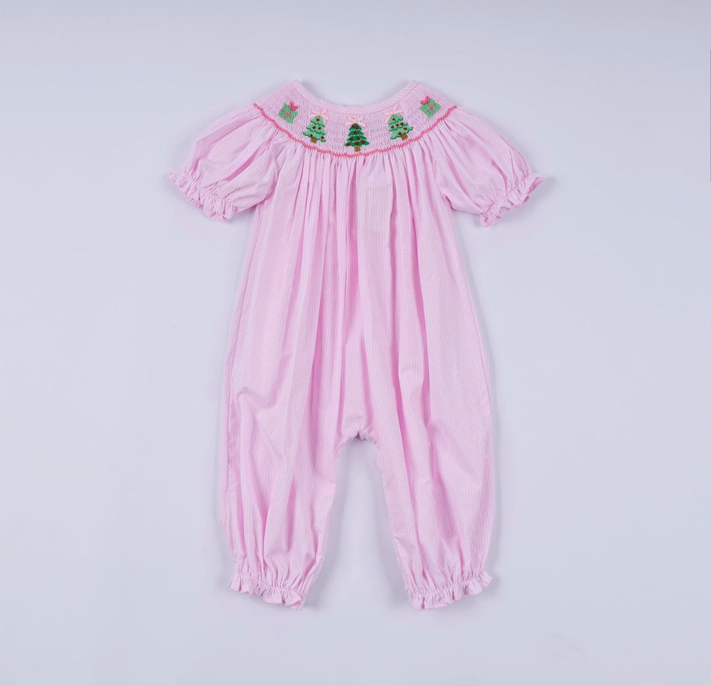 Pink Christmas Wishes Romper