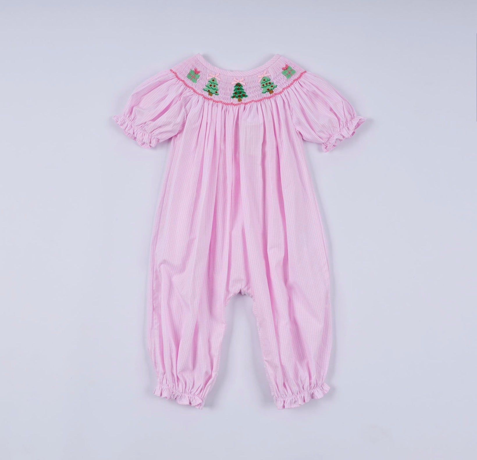Pink Christmas Wishes Romper
