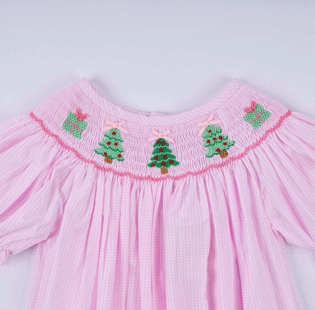 Pink Christmas Wishes Romper