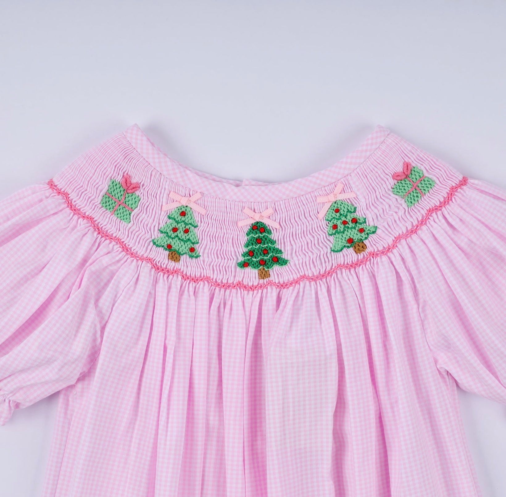 Pink Christmas Wishes Romper