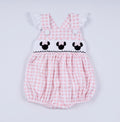 Ruffle Mouse Smocked Bubble